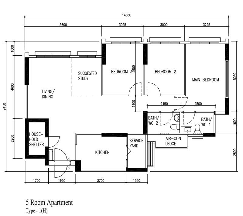 HDB Apartment for Sale: Yishun, D27, 762511