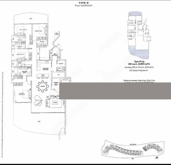 Condominium for Sale: D04, 098449