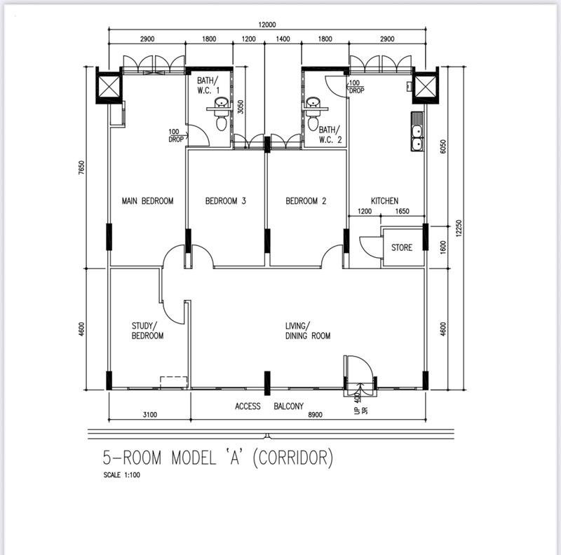 HDB Apartment for Sale: Yishun, D27, 760235