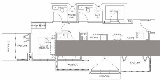 Sanctuary@Newton Condominium For Sale, $2,219,000, 2 Bed 2 Bath 775 sqft $2,863.00 psf