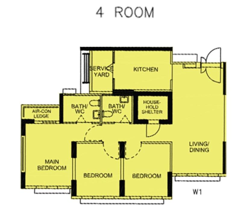 HDB Apartment for Sale: Yishun, D27, 762478
