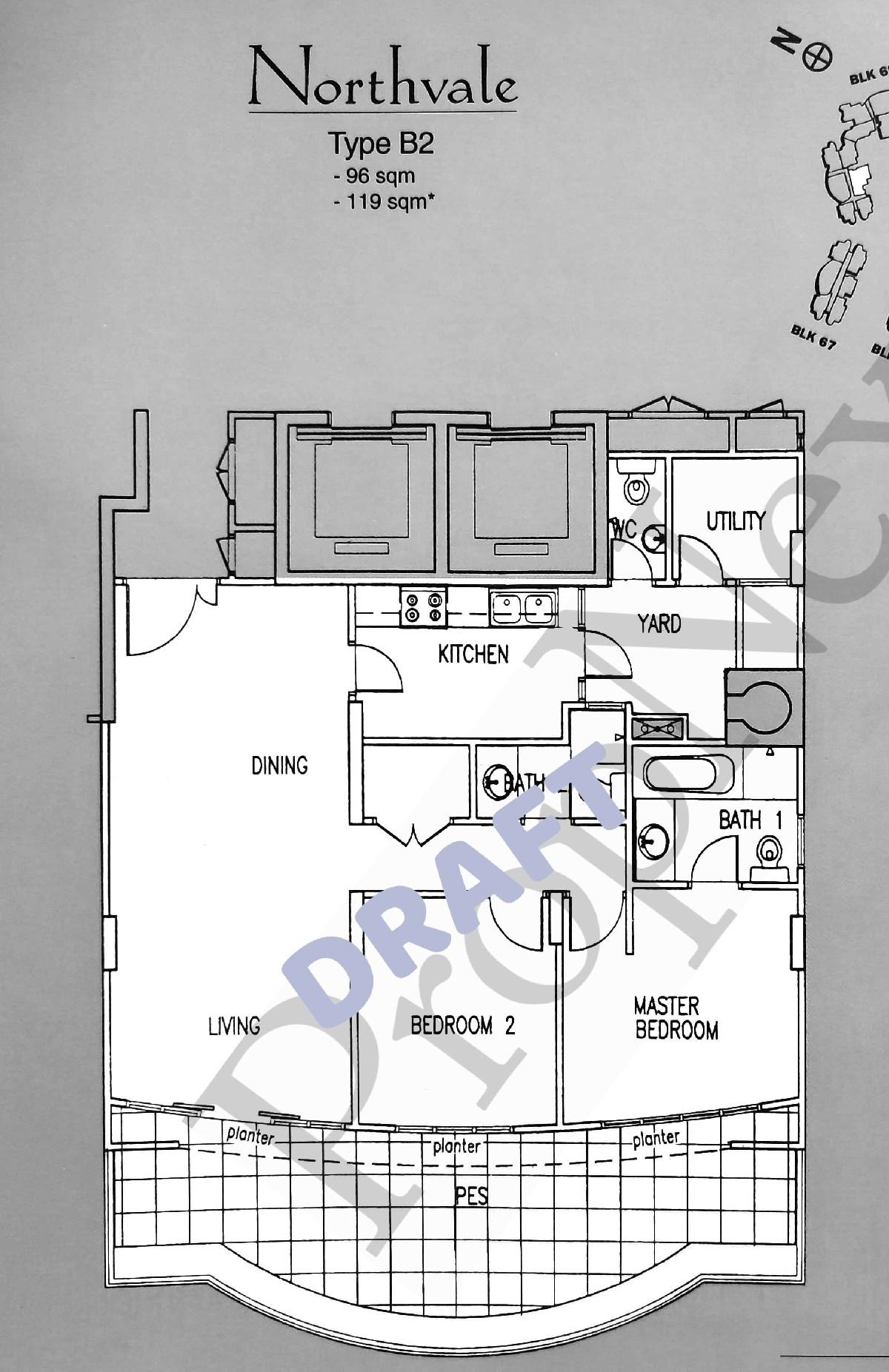 NORTHVALE  Condominium For Sale, $1,380,000, 2 Bed 2 Bath 1,033 sqft $1,336.00 psf