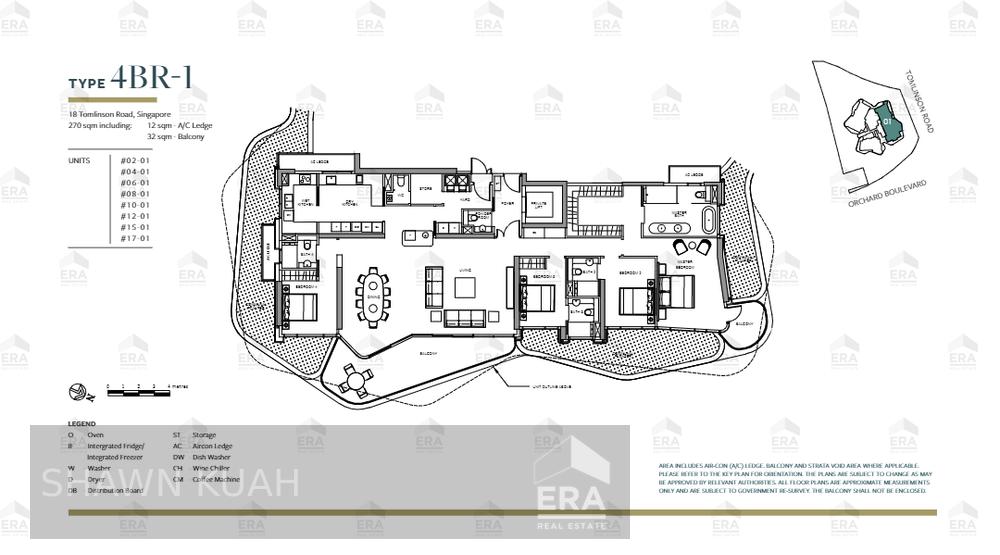 Freehold Brand New. Prestigious Location. Luxurious Condo in Orchard