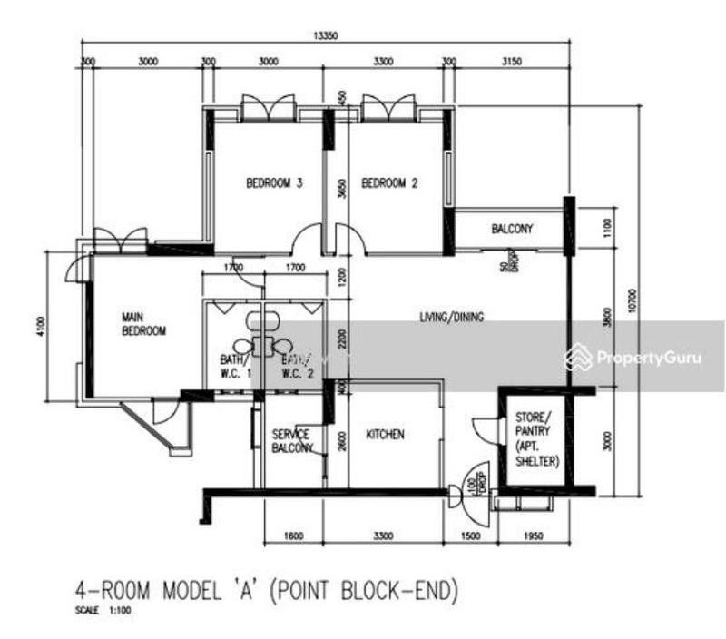 108 Rivervale Walk HDB Apartment For Sale, $600,000, 3 Bed 2 Bath 1,076 sqft $558.00 psf