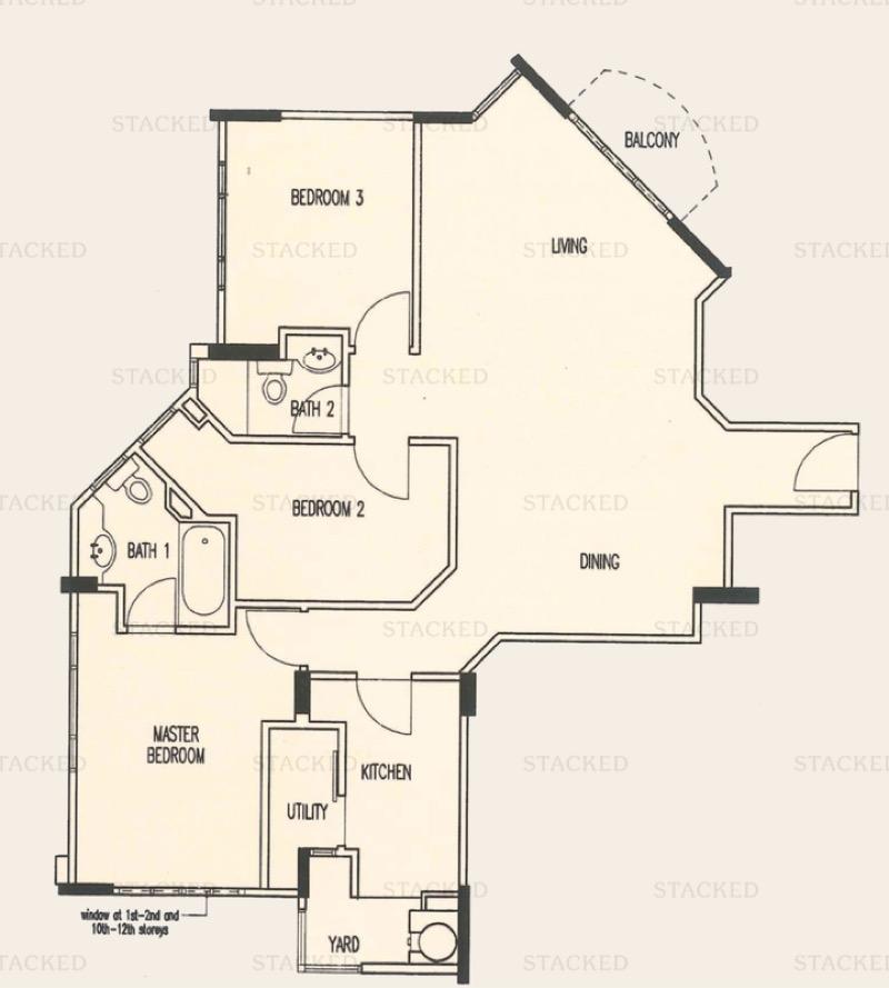 Leedon 2 Condominium For Sale, $2,680,000, 3 Bed 2 Bath 1,109 sqft $2,417.00 psf