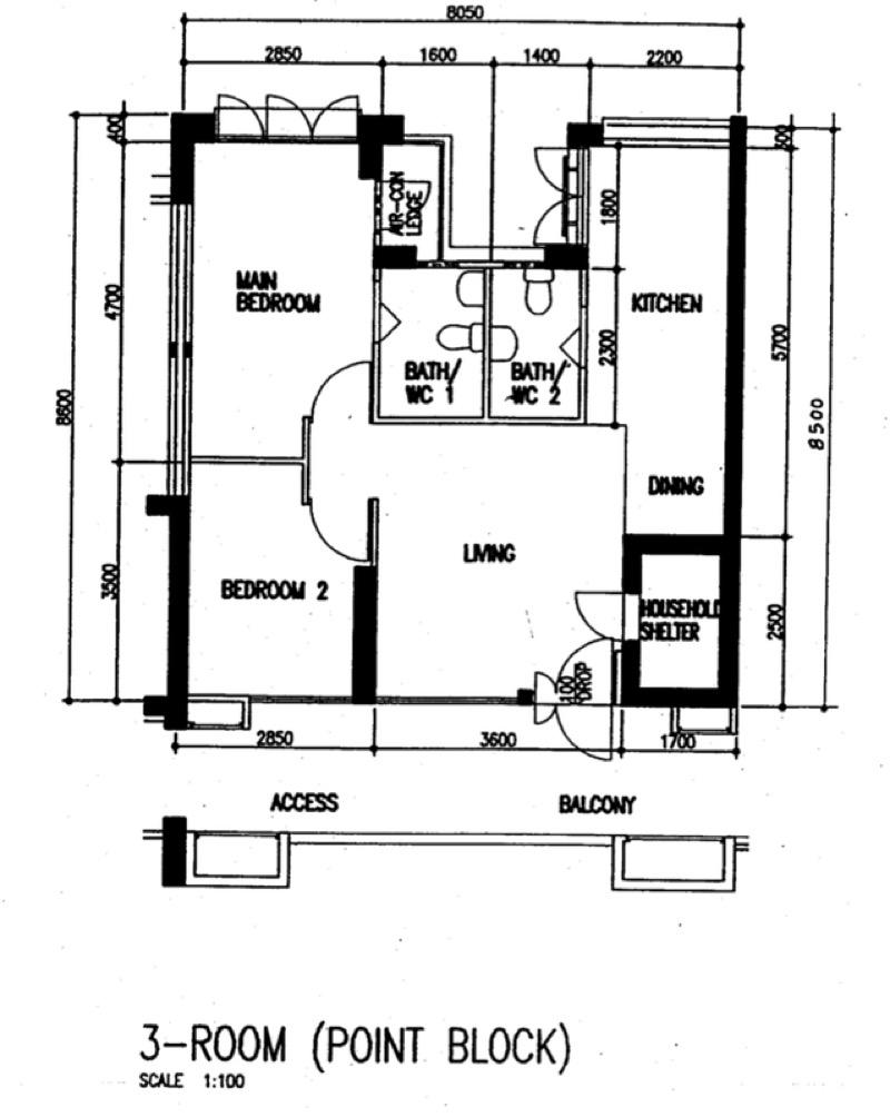 HDB Apartment for Sale: D02, 080013