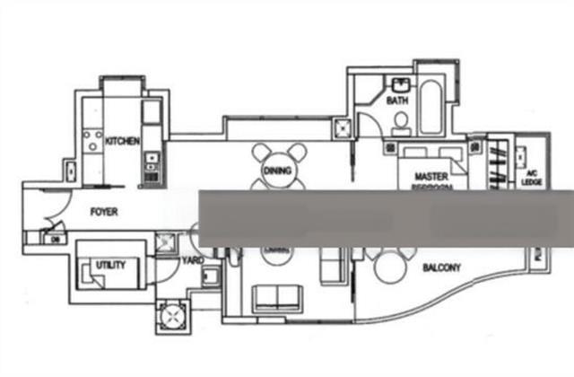 Cote D'Azur Condominium For Sale, $1,700,000, 1 Bed 1 Bath 839 sqft $2,026.00 psf