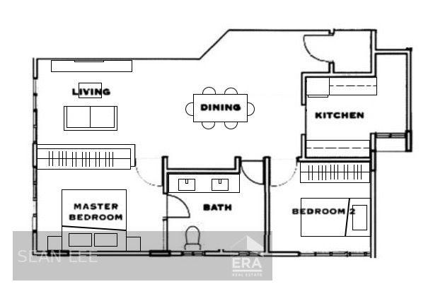 Perfect Home for Young Couple. 2 Bedrooms Near Mrt. Grab Now!!