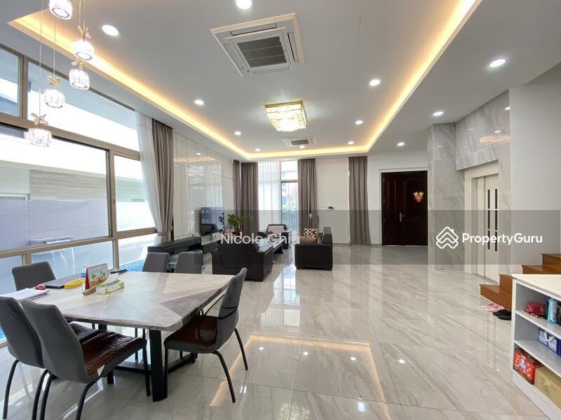 Modern rebuilt Serangoon Garden corner terrace with lift and pool move in condition