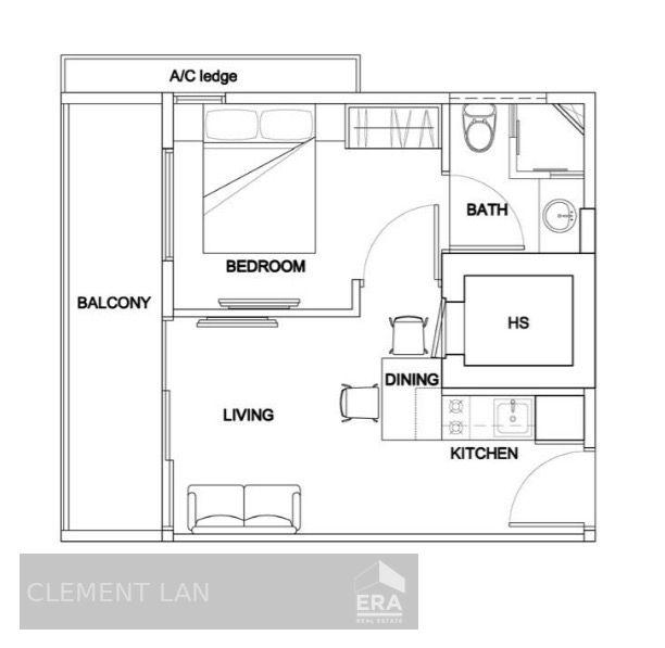 1 Bedder Freehold Below 1 Million