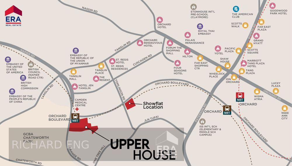 Upperhouse at Orchard Boulevard, Tier One Orchard Location