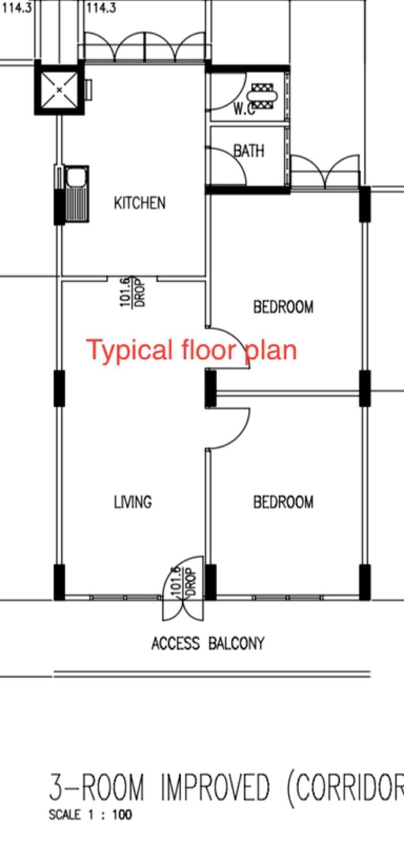 HDB Apartment for Sale: D16, 460001