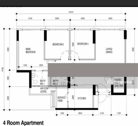 610C Tampines North Drive 1 HDB Apartment For Sale, $758,000, 3 Bed 2 Bath 1,001 sqft $757.00 psf
