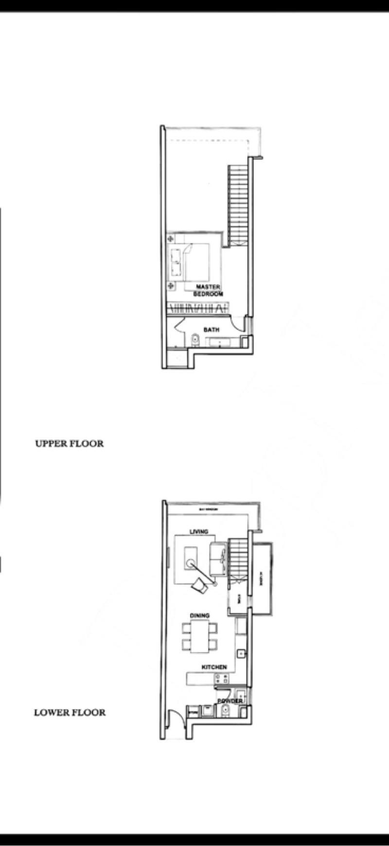 The Rochester Residences Apartment For Sale, $1,600,000, 1 Bed 2 Bath 1,023 sqft $1,564.00 psf
