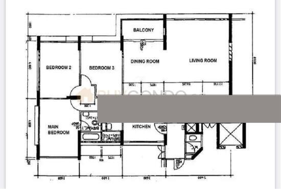 Braddell View Apartment For Sale, $1,800,000, 4 Bed 3 Bath 1,453 sqft $1,239.00 psf