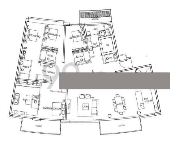Condominium for Sale: D04, 098402