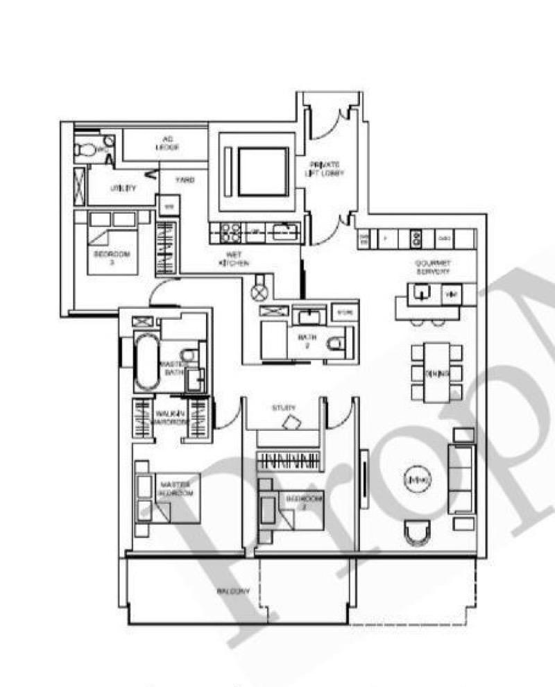Condominium for Sale: Marina, D01, 018978
