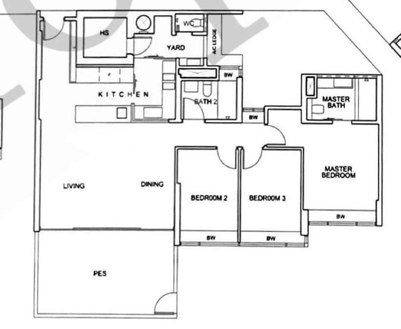 Silversea Condominium For Sale, $3,800,000, 3 Bed 2 Bath 1,582 sqft $2,402.00 psf