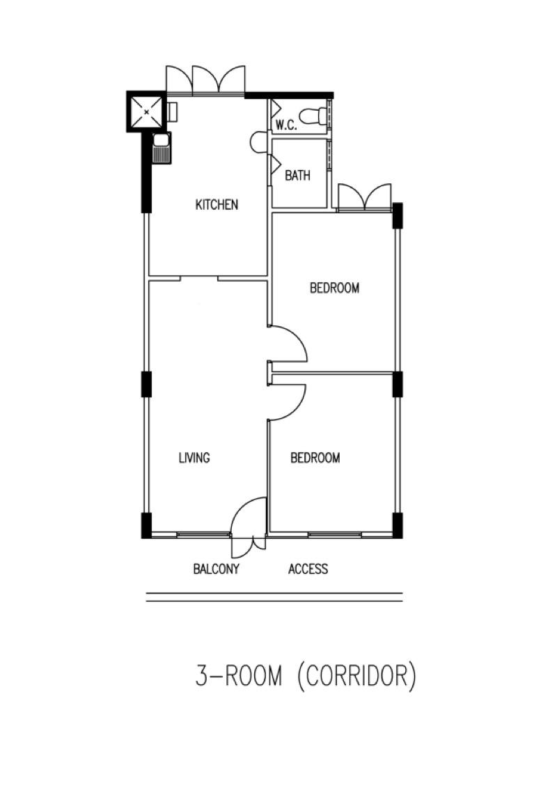 HDB Apartment for Sale: D16, 460001