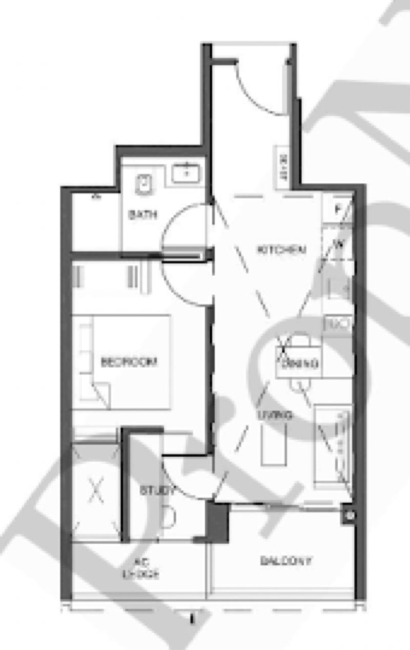 Parc Clematis Condominium For Sale, $1,080,000, 2 Bed 1 Bath 517 sqft $2,089.00 psf