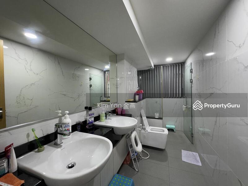 Very New Freehold Terrace with Huge ceiling, airwell bring in sky light, spacious layout, park 4cars