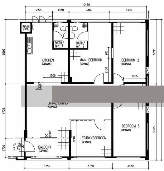 HDB Apartment for Sale: Tampines, D18, 520873