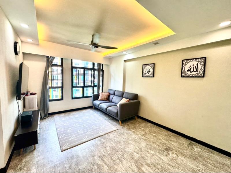 487 Segar Road HDB Apartment For Sale, $600,000, 3 Bed 2 Bath 1,001 sqft $599.00 psf