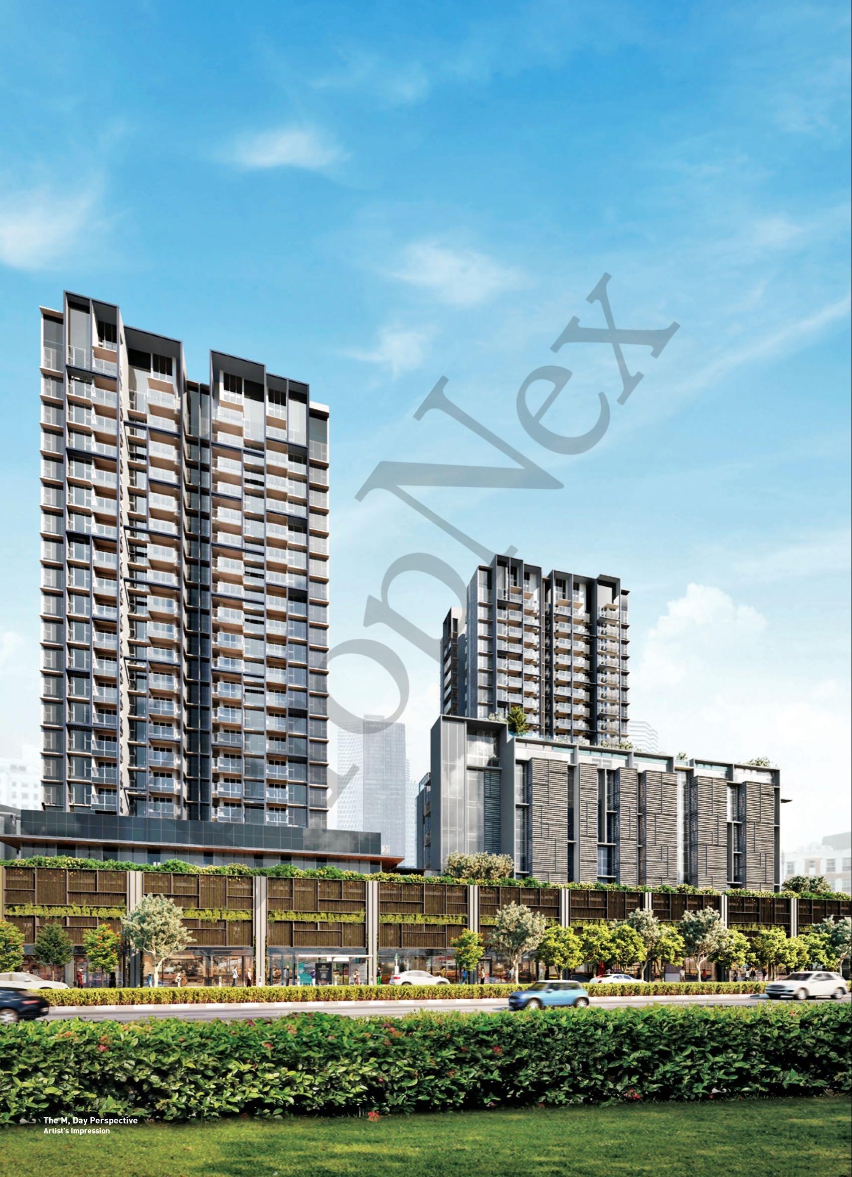 The M Condominium For Sale, $1,700,000, 2 Bed 1 Bath 635 sqft $2,677.00 psf Condominium | D07 Middle Road | Prop-GPT the AI-Powered Property Guru