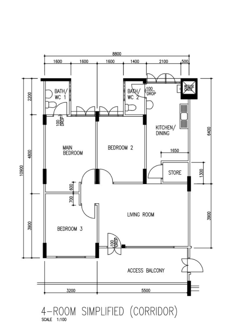 HDB Apartment for Sale: Tampines, D18, 520840