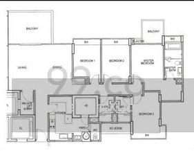 Floridian Condominium For Sale, $4,700,000, 4 Bed 3 Bath 1,830 sqft $2,568.00 psf