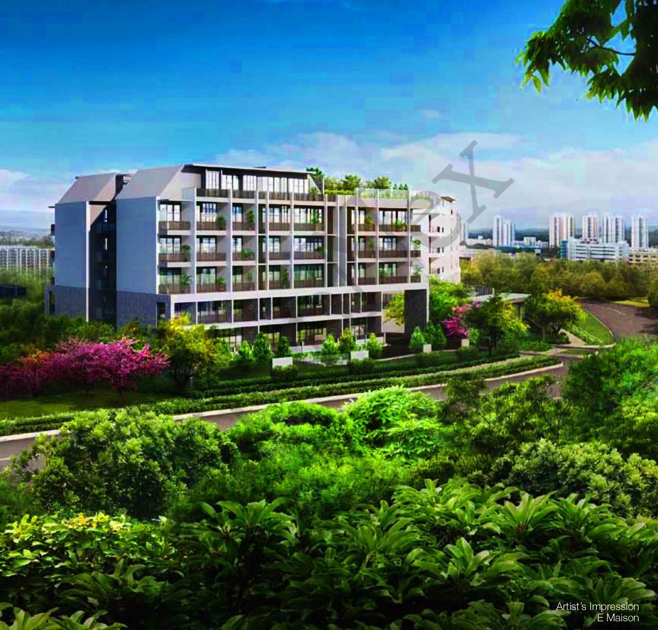 E Maisons (The Maisons) Apartment For Sale, $1,059,999, 1 Bed 1 Bath 667 sqft $1,589.00 psf Apartment | D13  | Prop-GPT the AI-Powered Property Guru