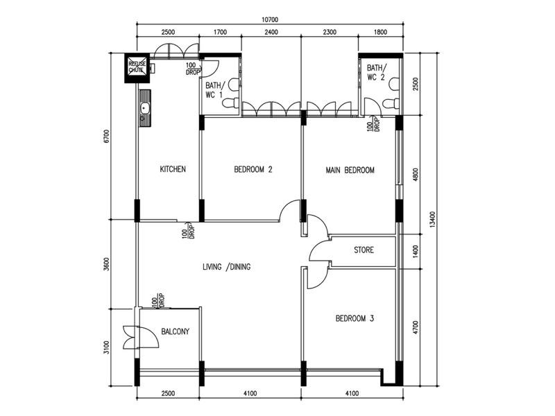 HDB Apartment for Sale: Tampines, D18, 520461
