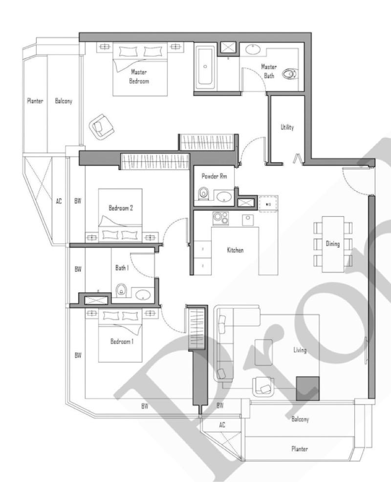 Condominium for Sale: Cecil, D01, 068808