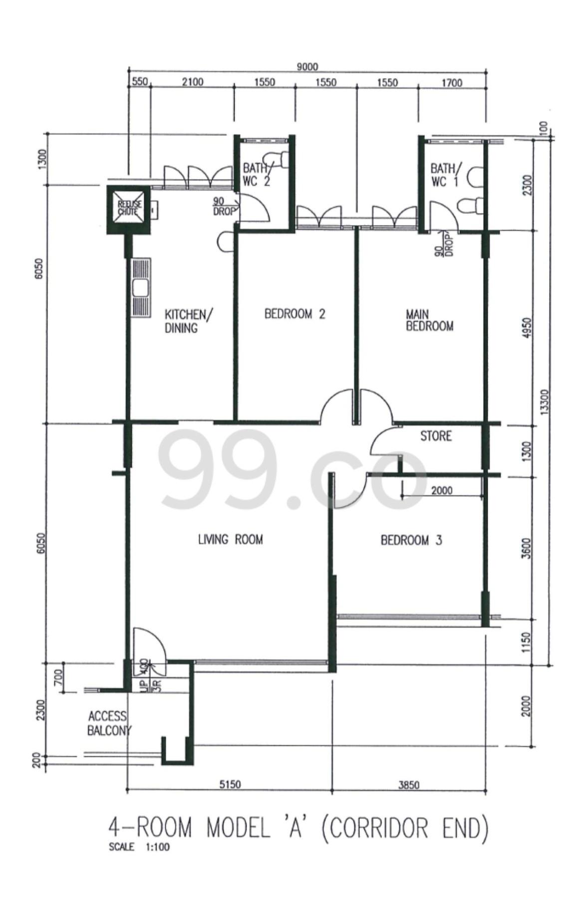 HDB Apartment for Sale: Yishun, D27, 760627