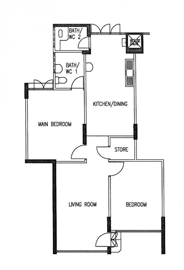 HDB Apartment for Sale: Tampines, D18, 520276