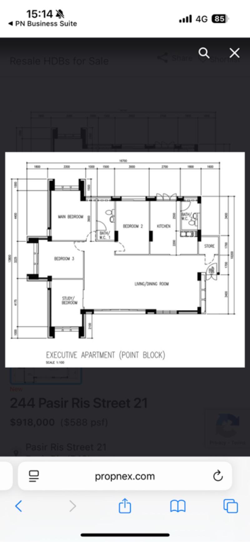 244 Pasir Ris Street 21 HDB Apartment For Sale, $918,000, 4 Bed 2 Bath 1,560 sqft $588.00 psf
