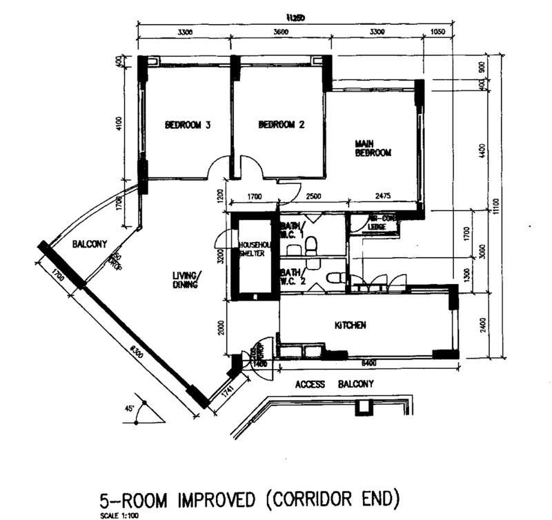 672A Jurong West Street 65 HDB Apartment For Sale, $670,000, 3 Bed 2 Bath 107 sqft $6,262.00 psf