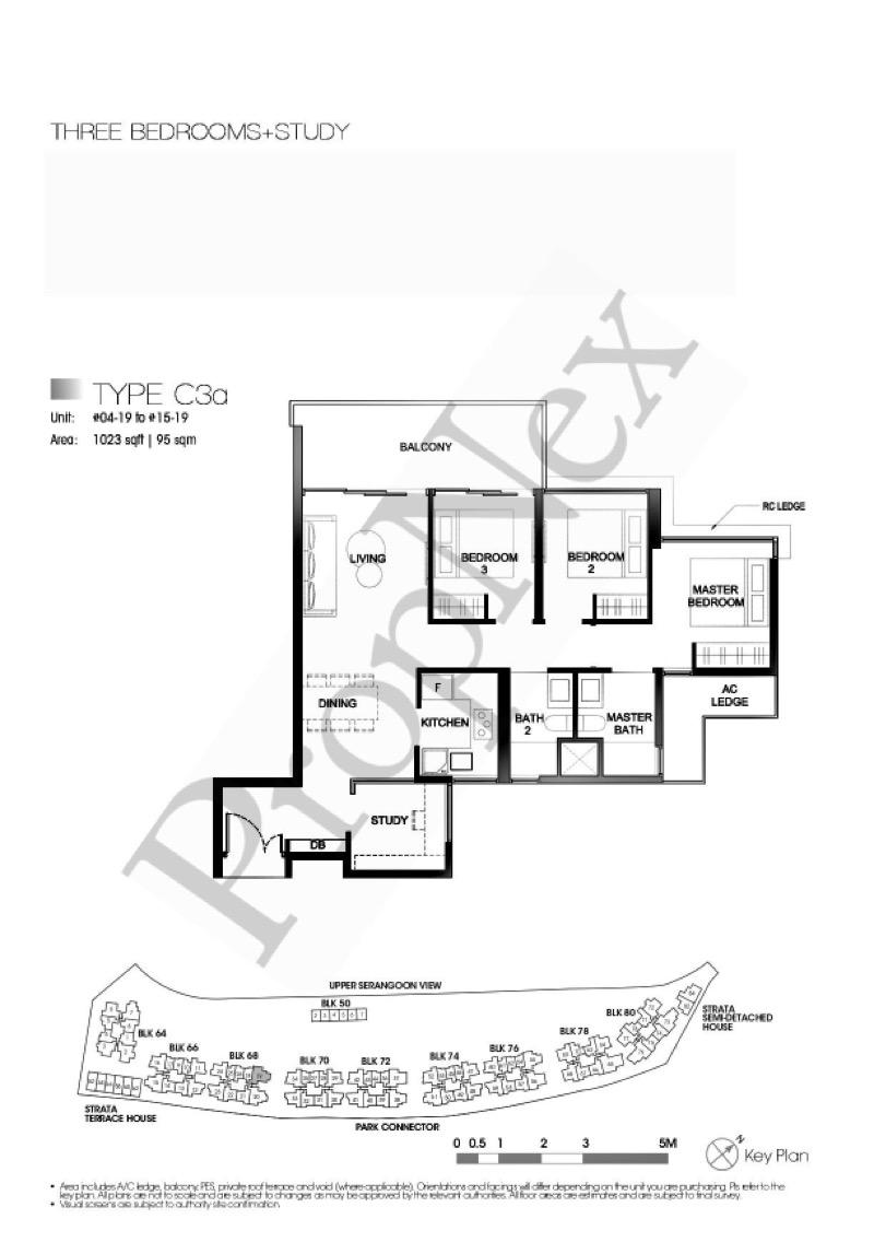 Kingsford Waterbay Condominium For Sale, $1,628,888, 3 Bed 2 Bath 1,023 sqft $1,592.00 psf