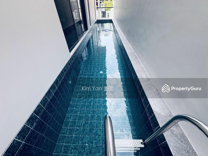 Brand New & Freehold Semi-D, 4 levels with Lift, Swimming Pool, 6+1 bedrooms