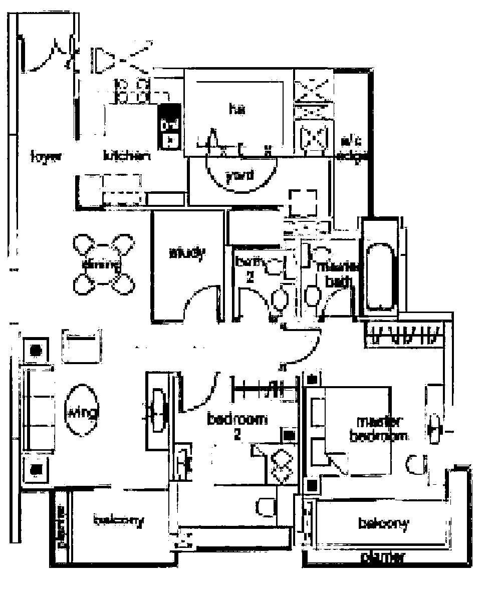 Ris Grandeur Condominium For Sale, $1,500,000, 2 Bed 2 Bath 1,066 sqft $1,407.00 psf
