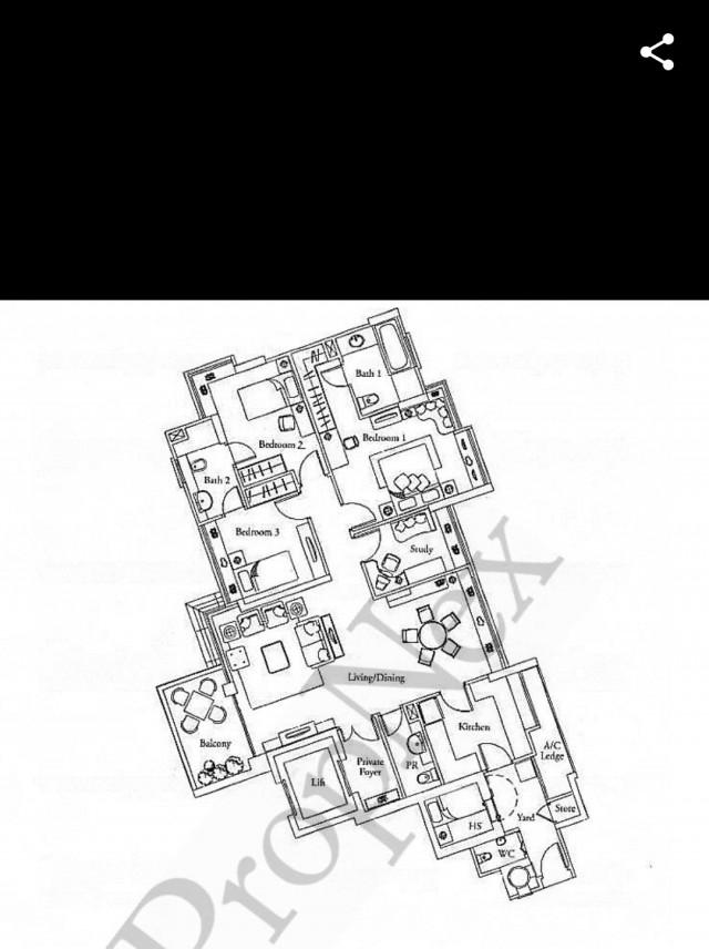 The Serenade @ Holland Condominium For Sale, $2,700,000, 4 Bed 4 Bath 1,539 sqft $1,754.00 psf