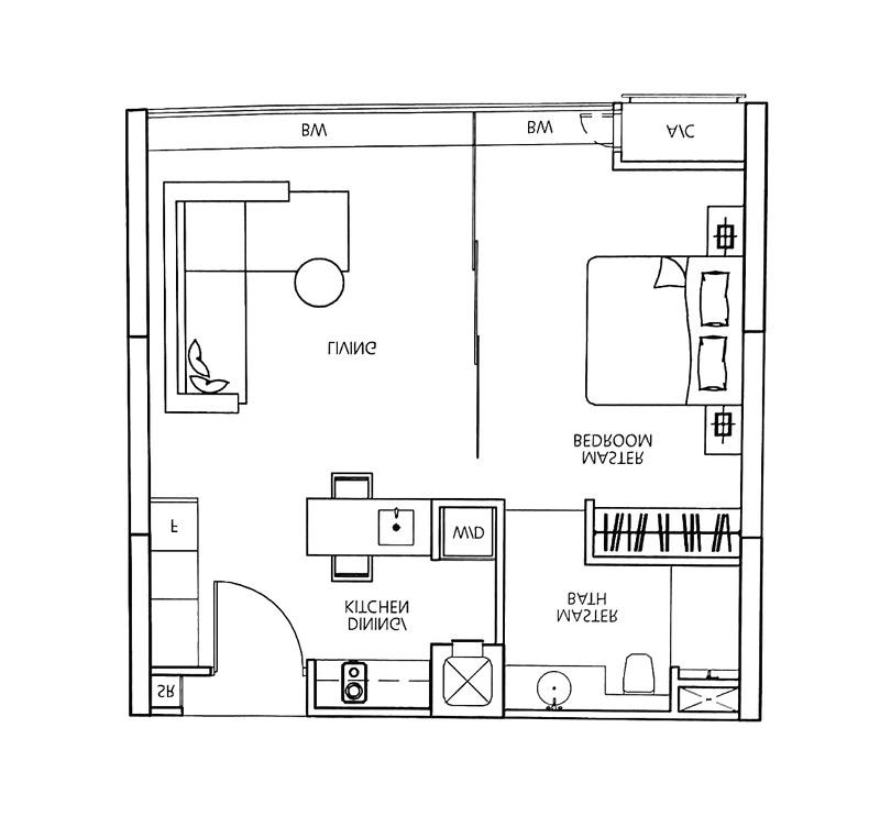 Martin Place Residences Condominium For Sale, $1,700,000, 1 Bed 1 Bath 592 sqft $2,872.00 psf