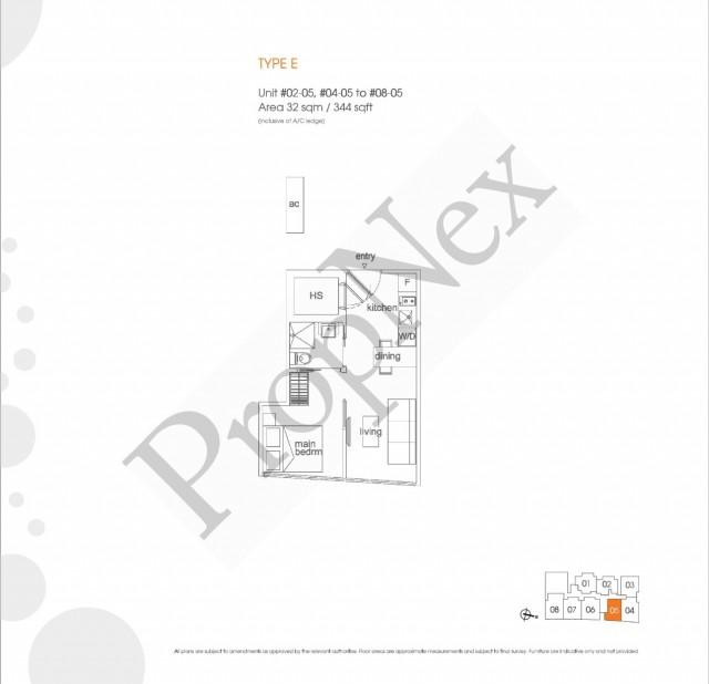 Centra Studios Apartment For Sale, $688,000, 1 Bed 1 Bath 344 sqft $2,000.00 psf