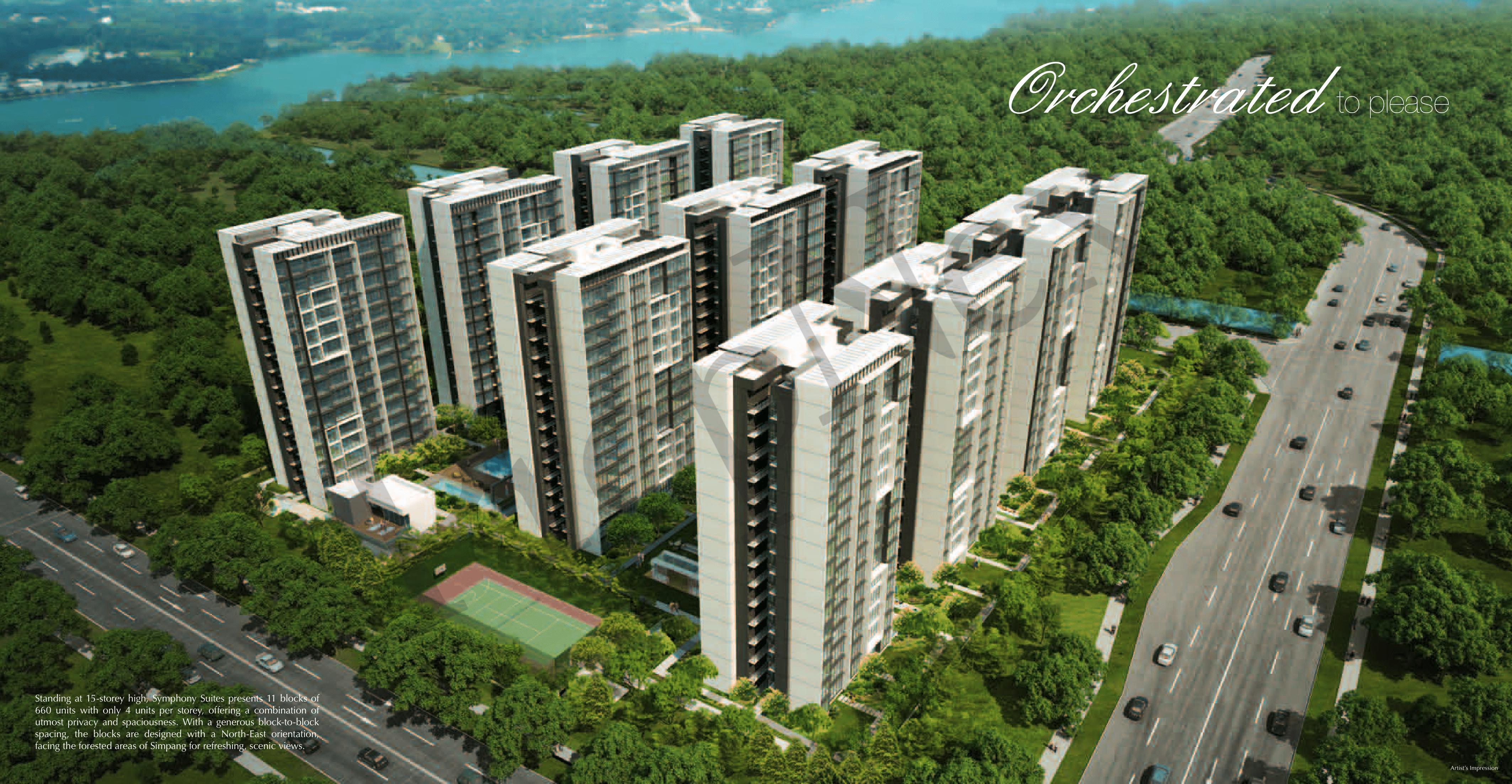 Symphony Suites Condominium For Sale, $1,058,000, 3 Bed 2 Bath 786 sqft $1,346.00 psf Condominium | D27 Yishun | Prop-GPT the AI-Powered Property Guru