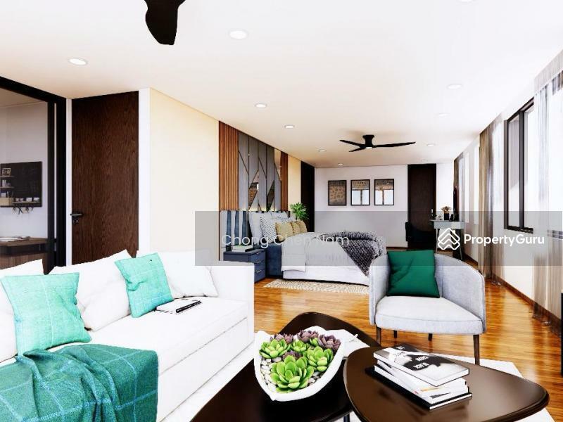 BRAND NEW CORNER TERRACE IN KEMBANGAN. 5 LEVELS. 6+1. ELEVATOR. NEAR PARK & MRT. QUIET & BREEZY