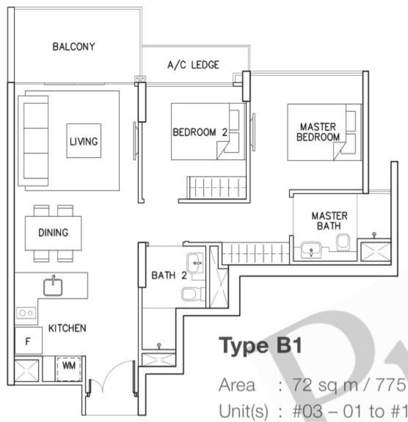 Ripple Bay Condominium For Sale, $1,230,000, 2 Bed 2 Bath 775 sqft $1,587.00 psf