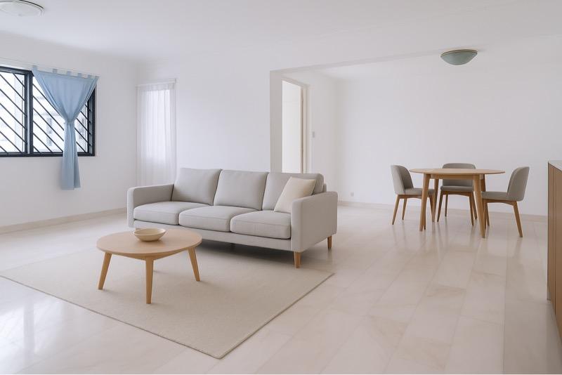 120 Pending Road HDB Apartment For Sale, $688,000, 3 Bed 2 Bath 1,302 sqft $528.00 psf