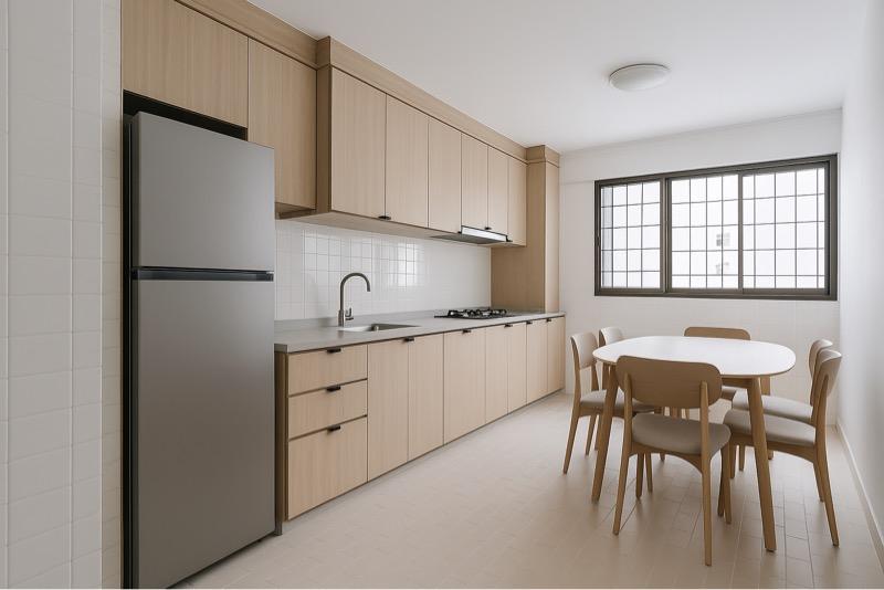 120 Pending Road HDB Apartment For Sale, $688,000, 3 Bed 2 Bath 1,302 sqft $528.00 psf