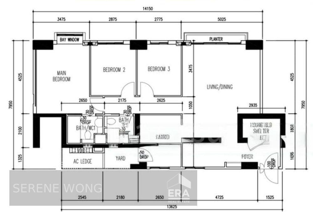 Prop-GPT: HDB - 3 room: D02 Tanjong Pagar 1a Cantonment Road