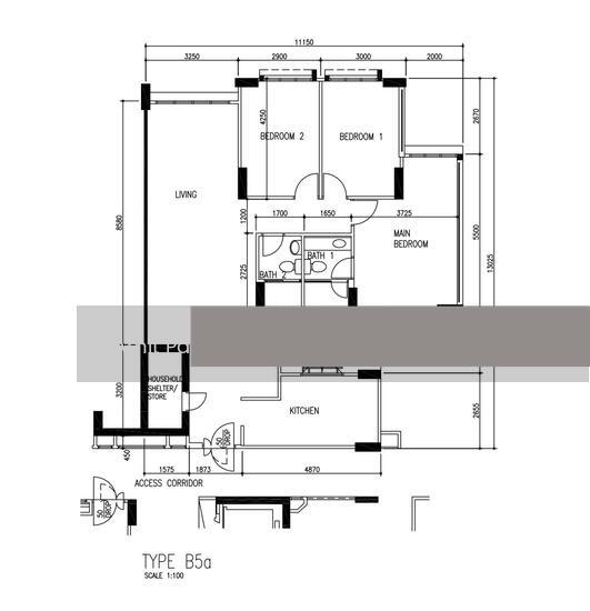 271D Jurong West Street 24 HDB Apartment For Sale, $700,000, 3 Bed 2 Bath 1,206 sqft $580.00 psf
